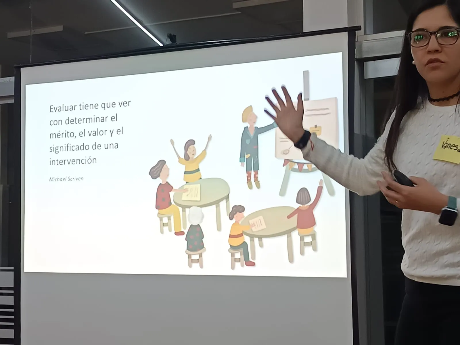 Capacitación en Evaluación Participativa.