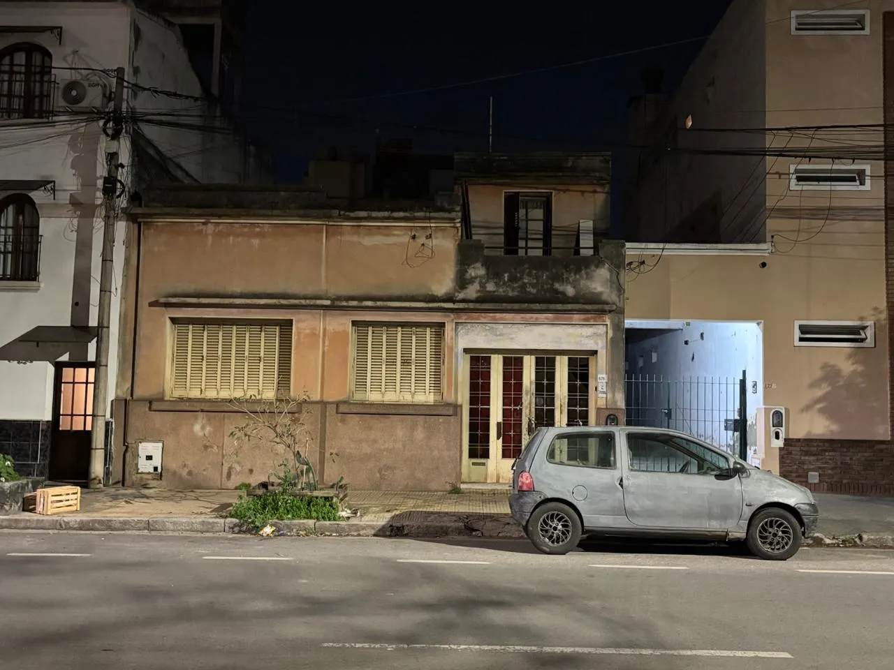 La casa de Juan del Campillo 878, en barrio Cofico de la ciudad de Córdoba donde se cometió el crimen.