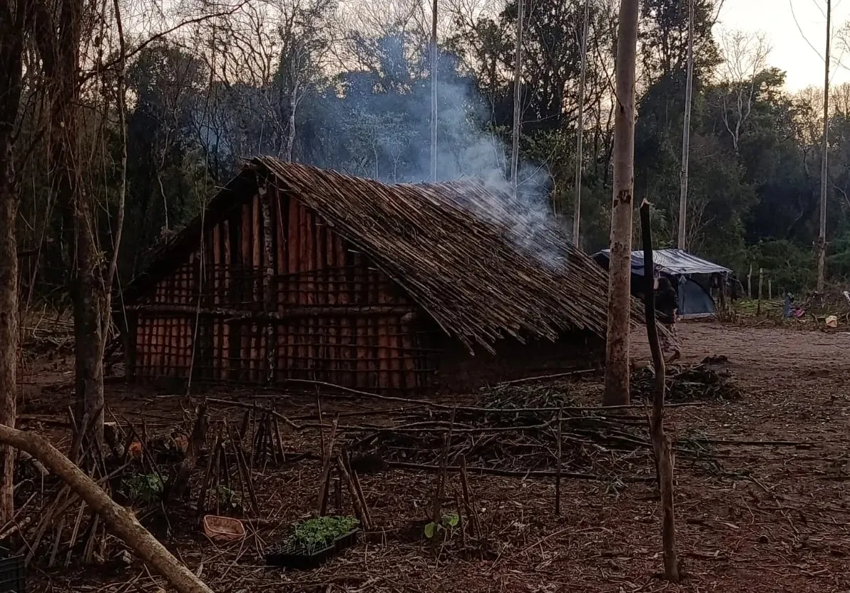 Vivienda de la comunidad Puente Quemado II. 